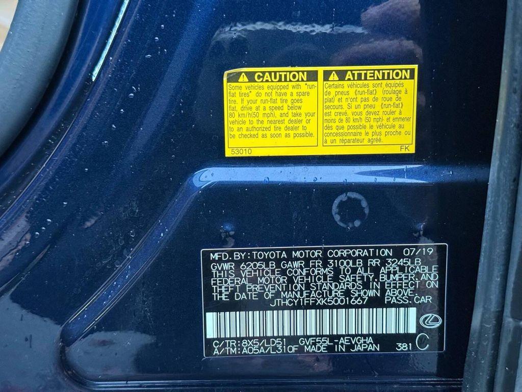 used 2019 Lexus LS 500h car, priced at $29,999