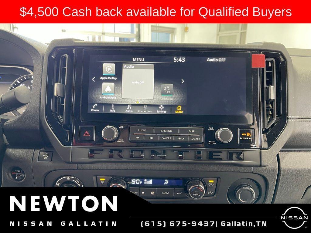 new 2026 Nissan Frontier car, priced at $37,603