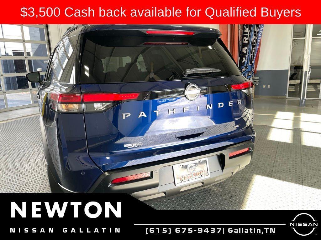 new 2026 Nissan Pathfinder car, priced at $37,627