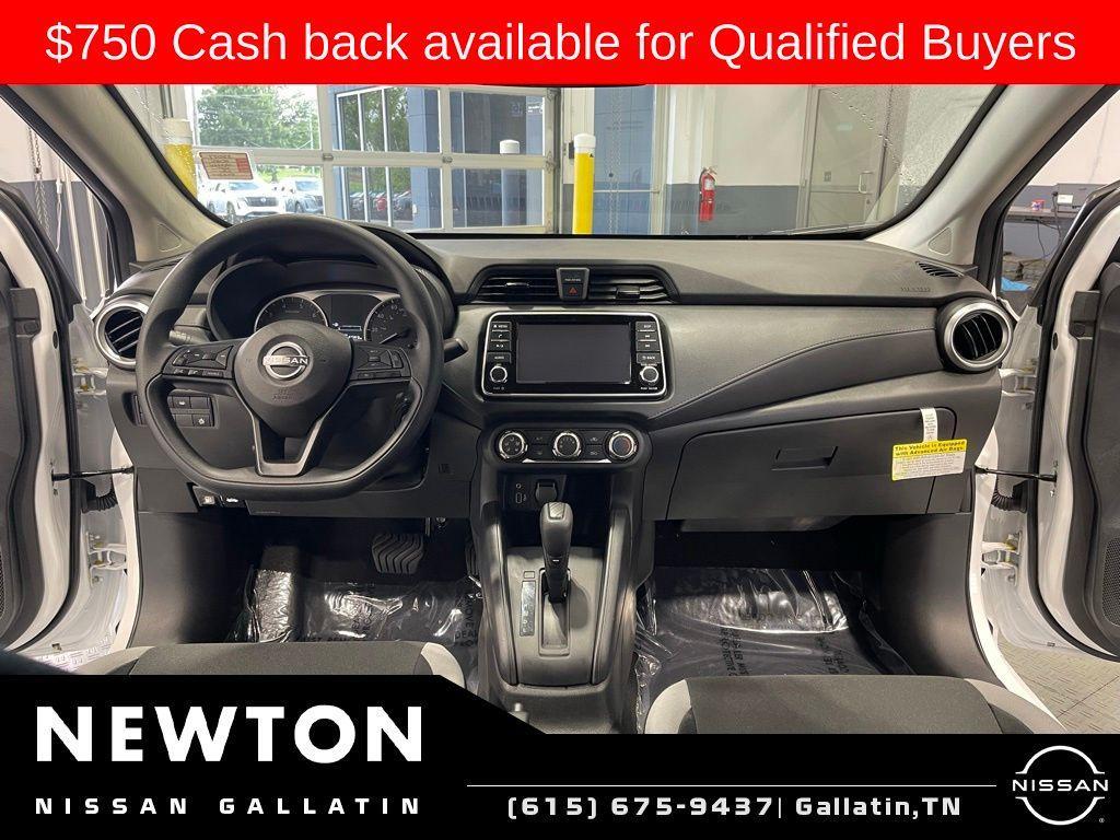 new 2025 Nissan Versa car, priced at $18,250