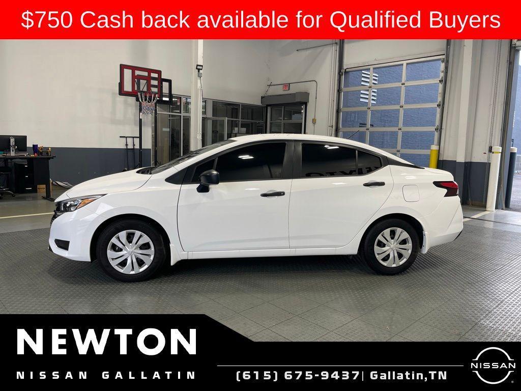 new 2025 Nissan Versa car, priced at $18,250