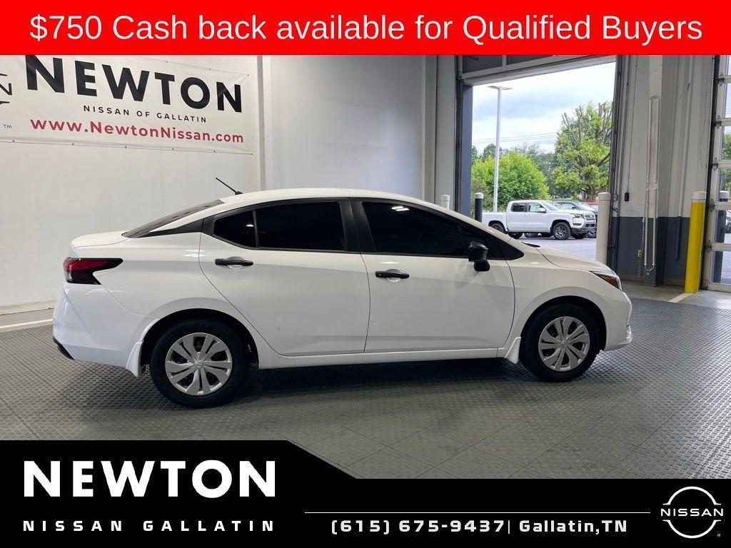 new 2025 Nissan Versa car, priced at $18,250