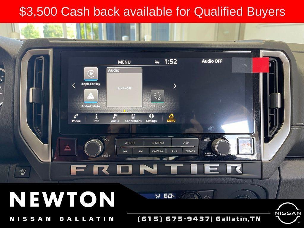 new 2026 Nissan Frontier car, priced at $35,835