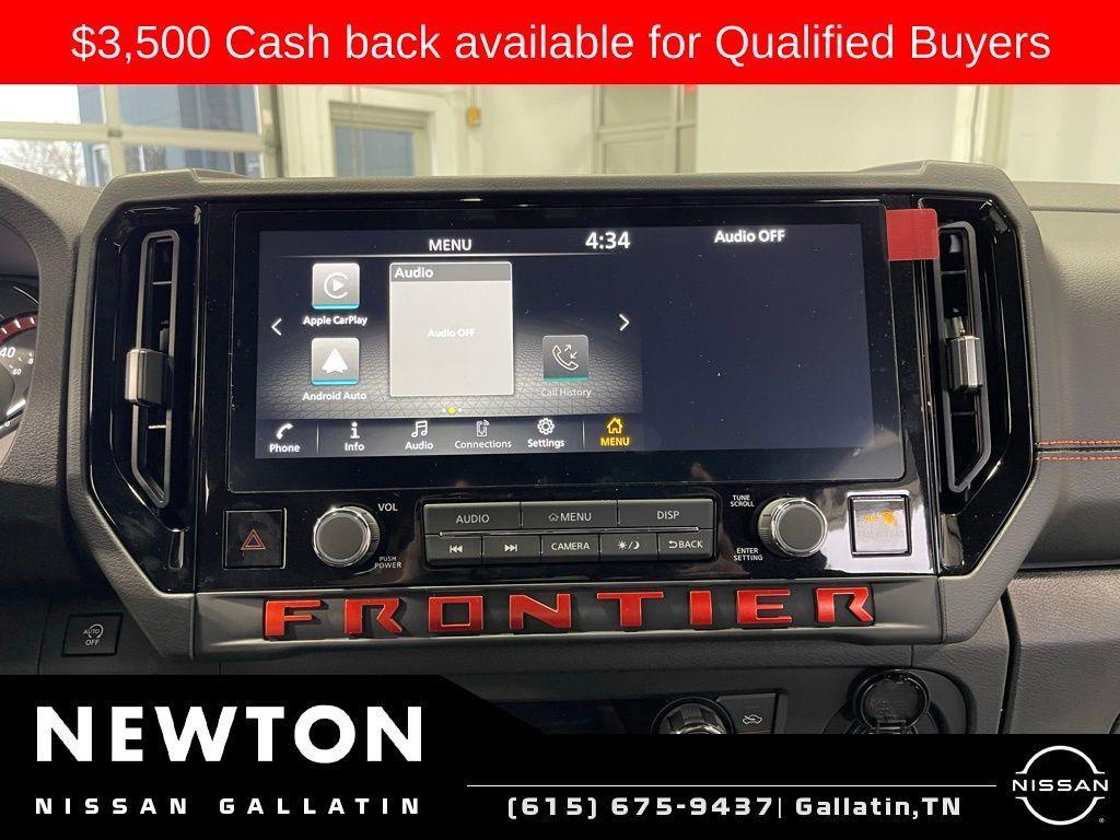 new 2026 Nissan Frontier car, priced at $40,598