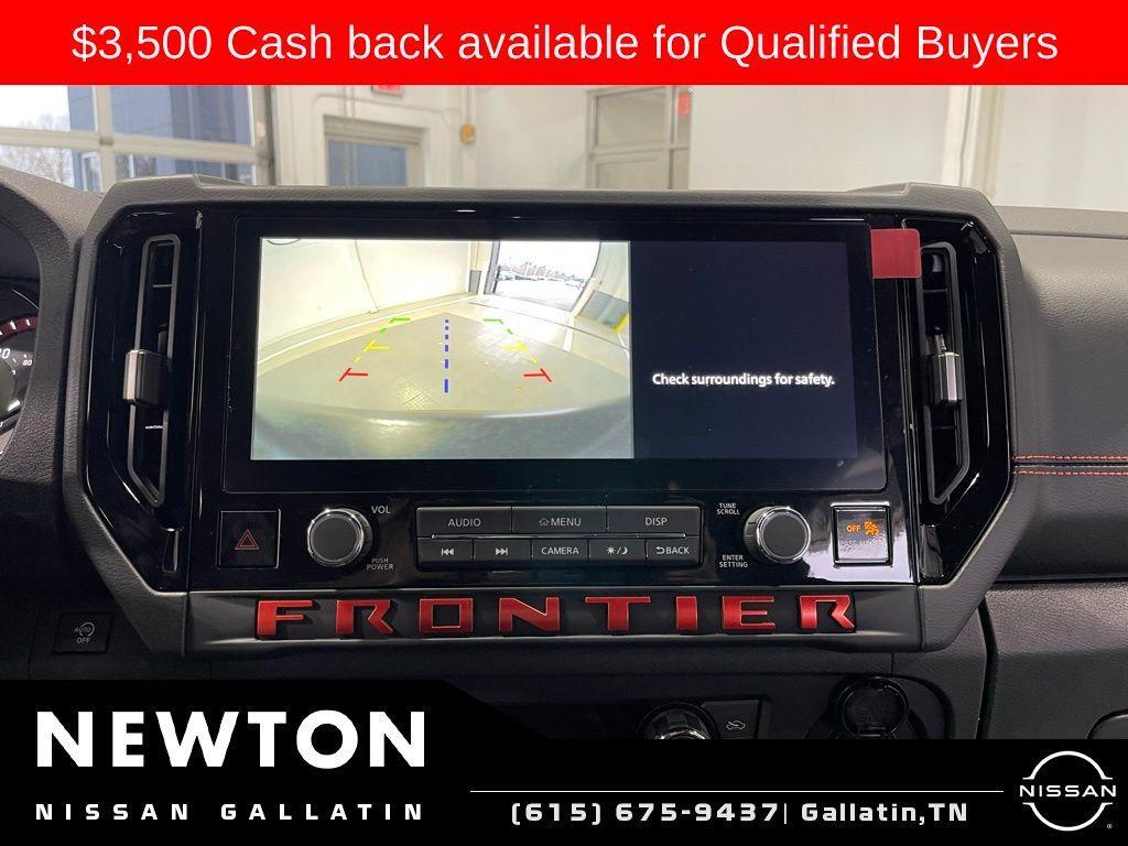 new 2026 Nissan Frontier car, priced at $40,598