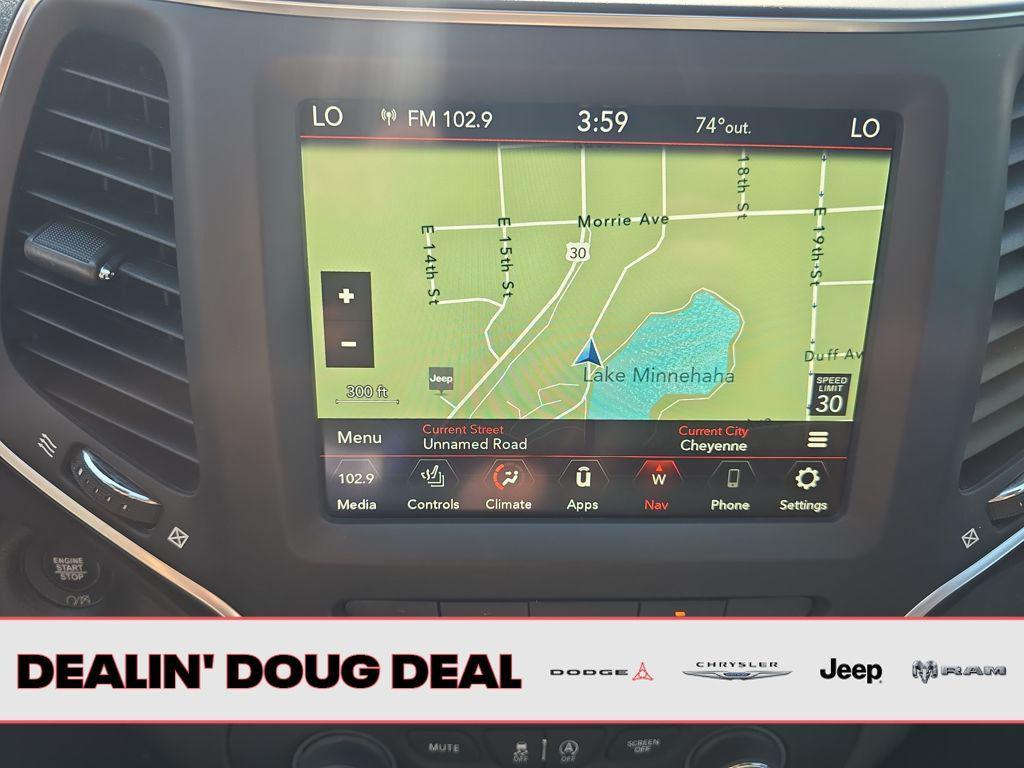 used 2023 Jeep Cherokee car, priced at $23,295