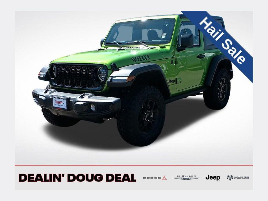 new 2025 Jeep Wrangler car, priced at $40,555