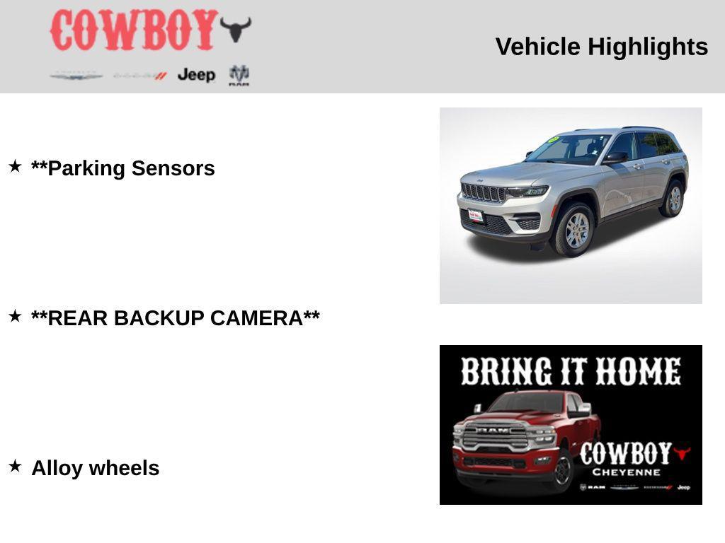 used 2023 Jeep Grand Cherokee car, priced at $25,495