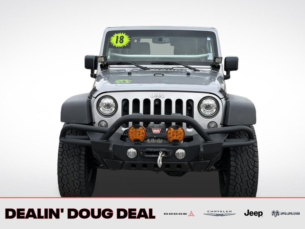 used 2018 Jeep Wrangler JK car, priced at $27,195