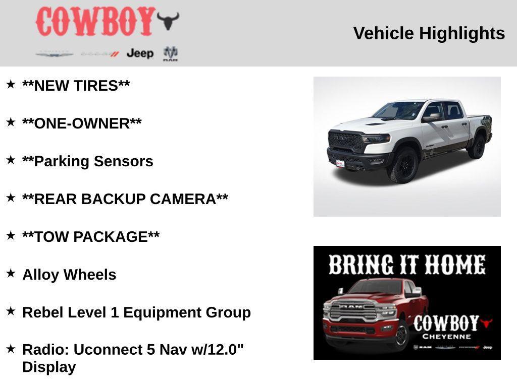 used 2025 Ram 1500 car, priced at $44,995