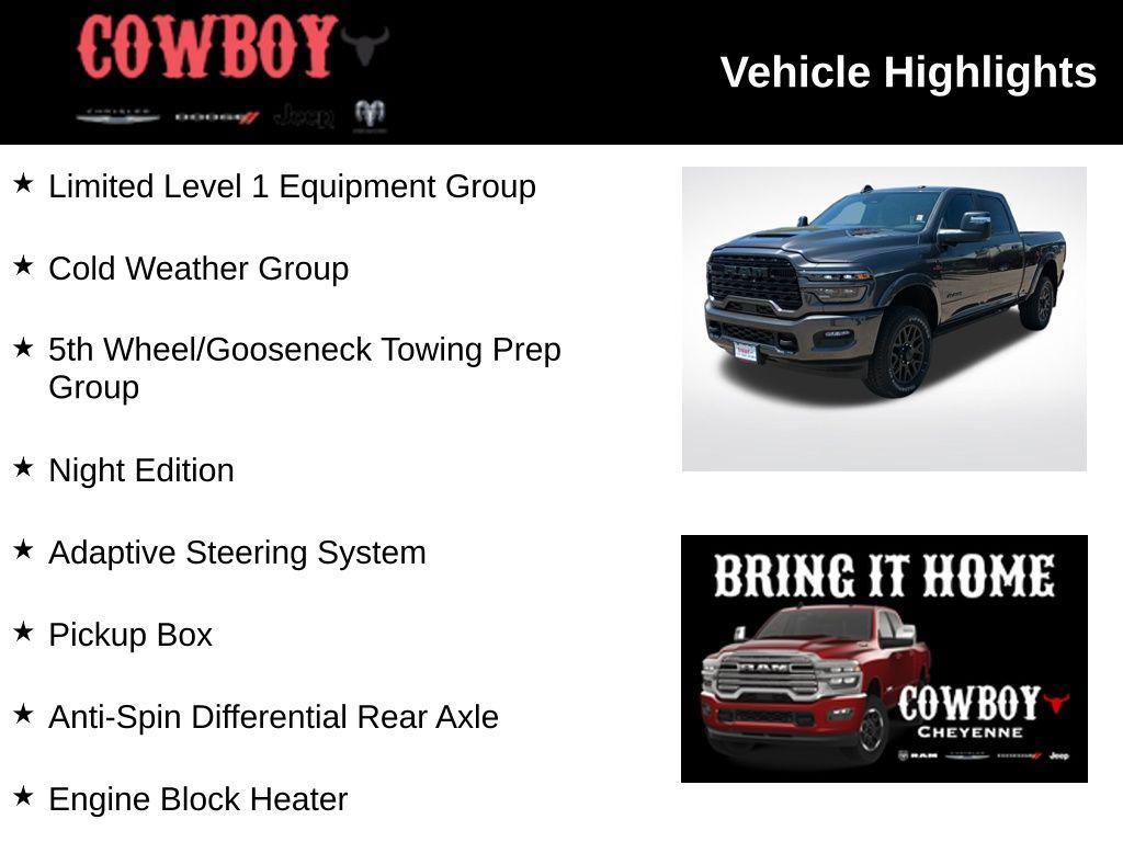 new 2025 Ram 2500 car, priced at $85,140