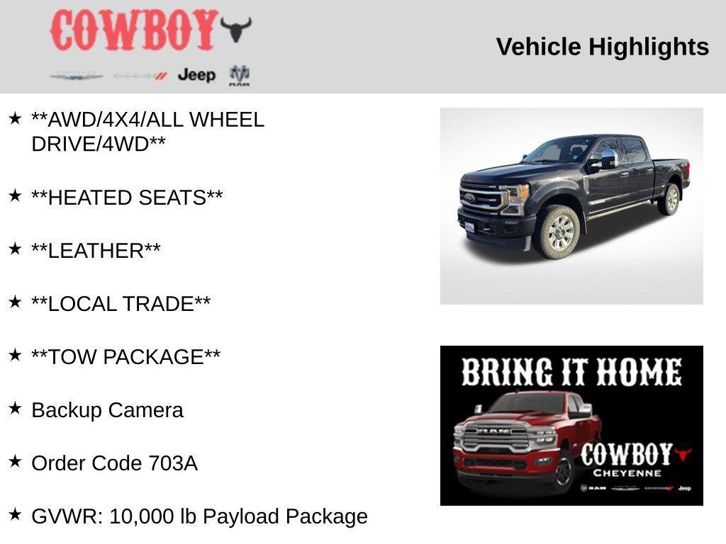 used 2020 Ford F-250 car, priced at $56,695