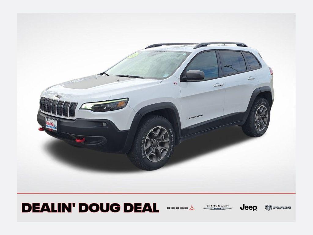 used 2021 Jeep Cherokee car, priced at $22,495