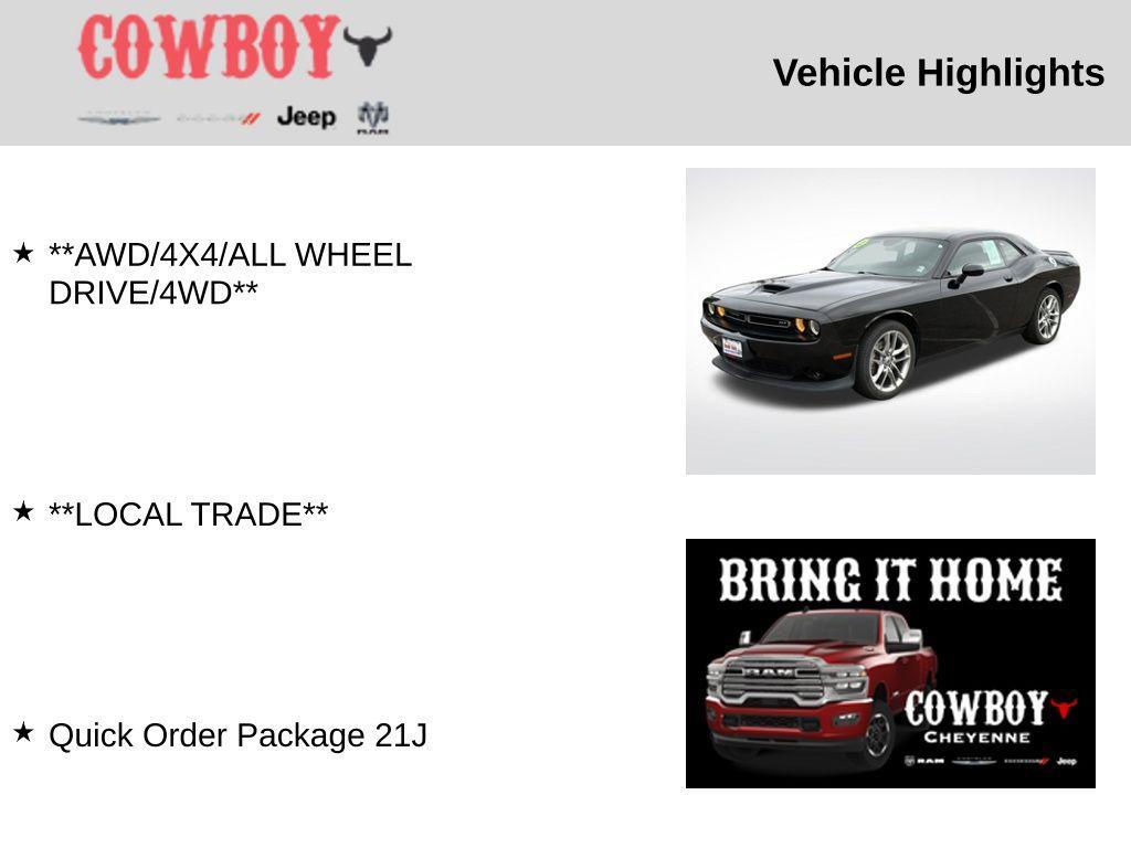 used 2022 Dodge Challenger car, priced at $26,695