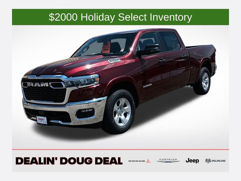 new 2025 Ram 1500 car, priced at $44,606