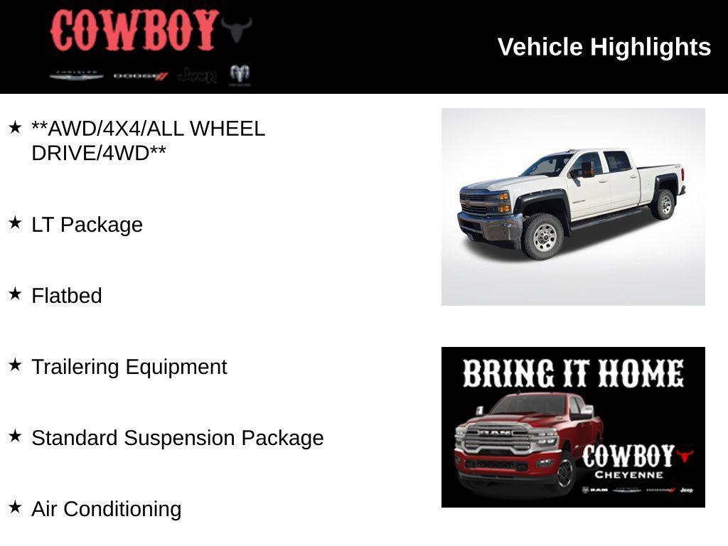 used 2015 Chevrolet Silverado 3500 car, priced at $27,495