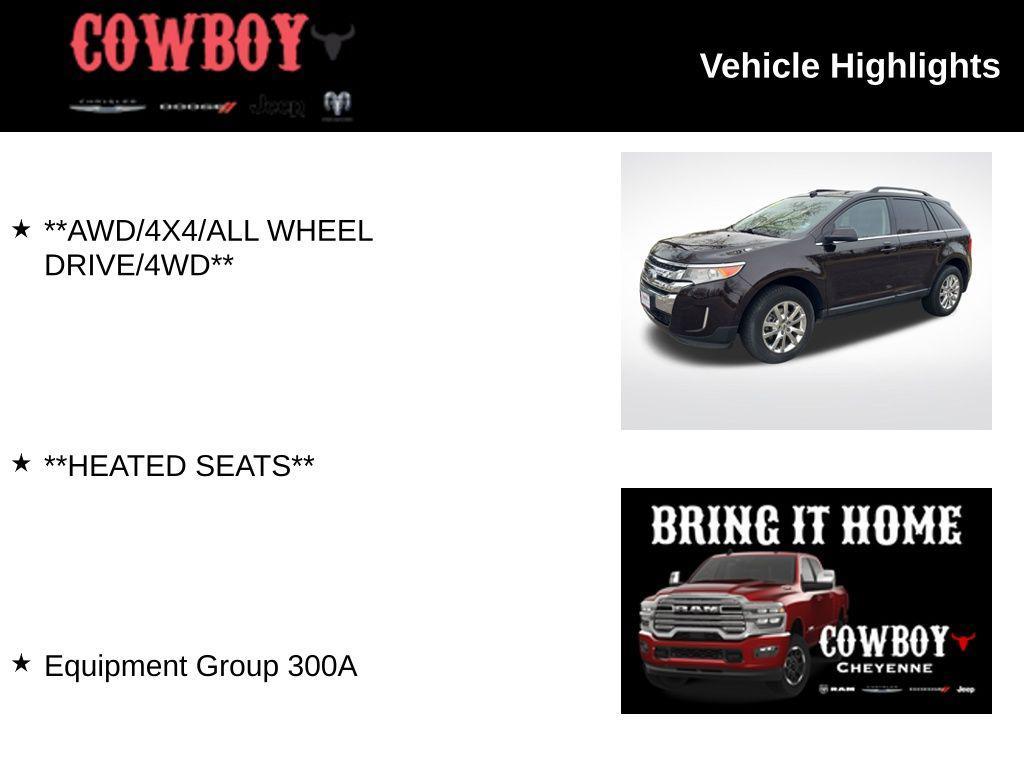 used 2013 Ford Edge car, priced at $19,895