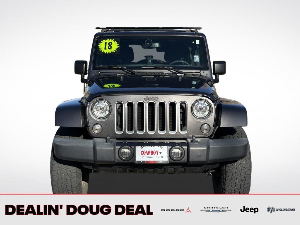 used 2018 Jeep Wrangler JK Unlimited car, priced at $24,695
