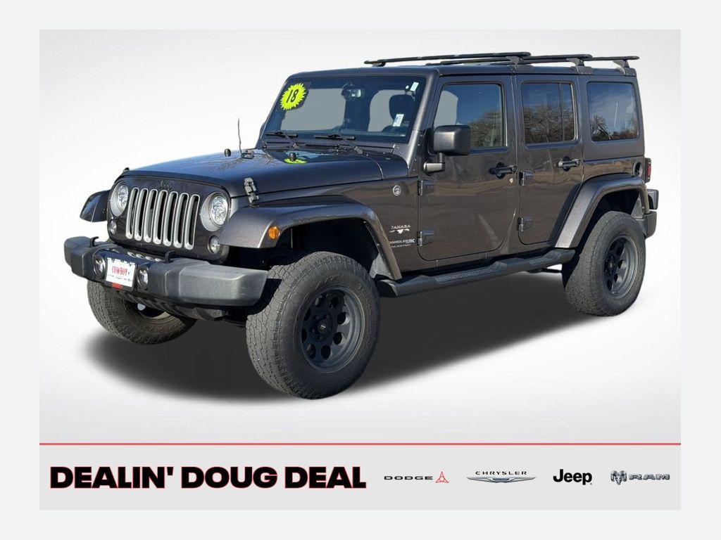 used 2018 Jeep Wrangler JK Unlimited car, priced at $25,995