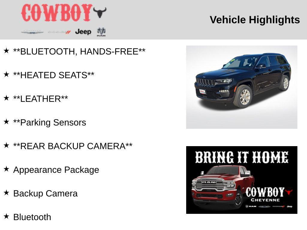 used 2023 Jeep Grand Cherokee car, priced at $28,995