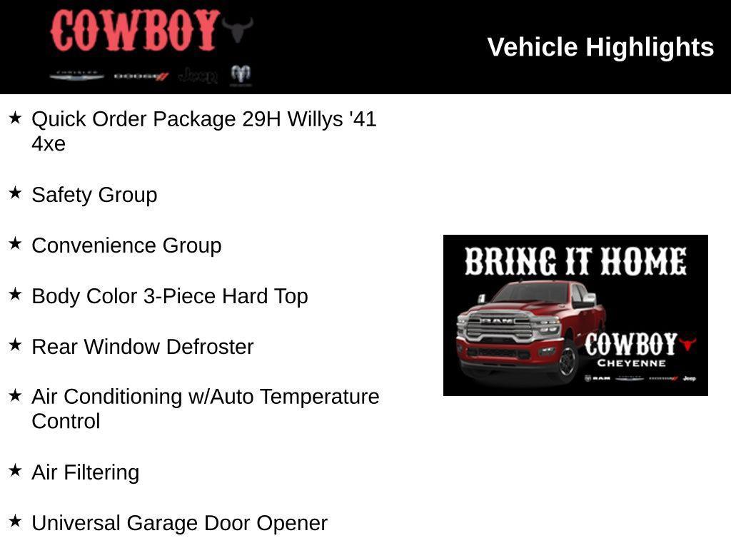 new 2025 Jeep Wrangler 4xe car, priced at $60,399