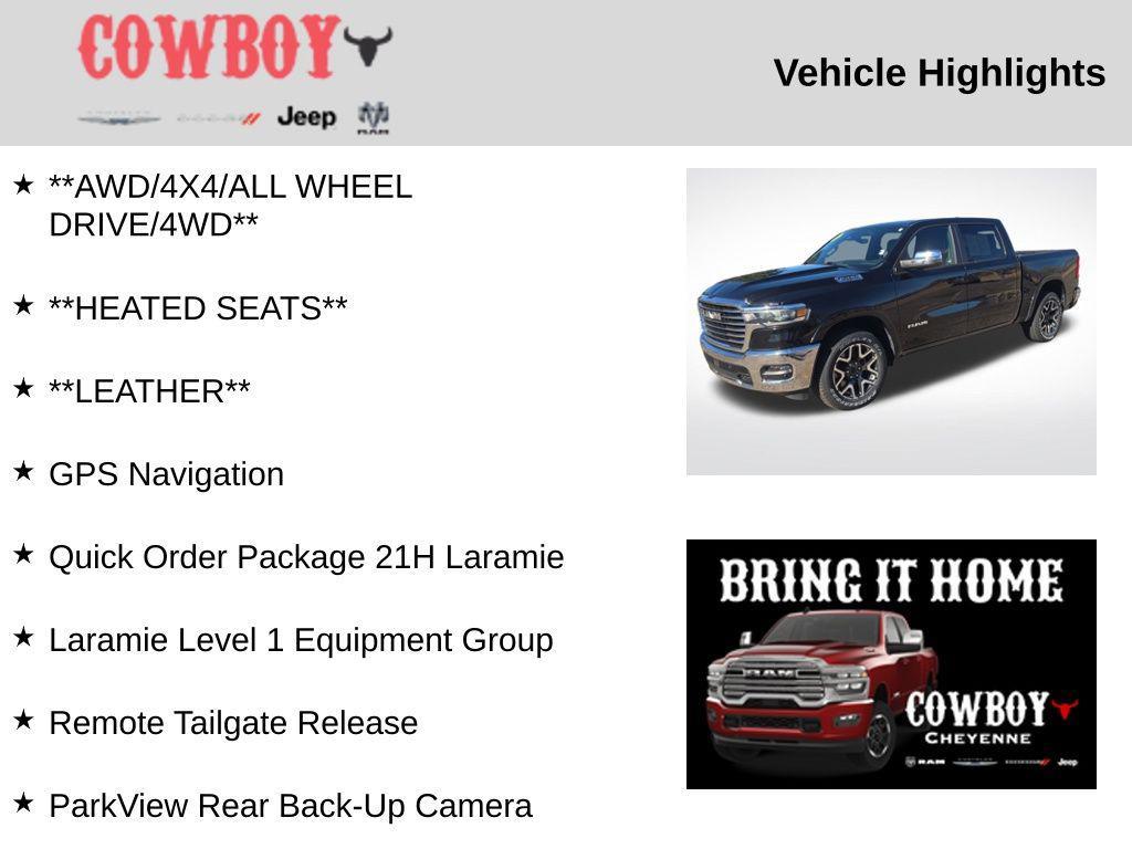 used 2025 Ram 1500 car, priced at $44,795