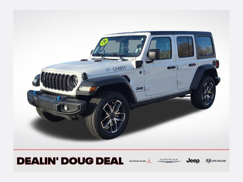 used 2024 Jeep Wrangler 4xe car, priced at $31,295