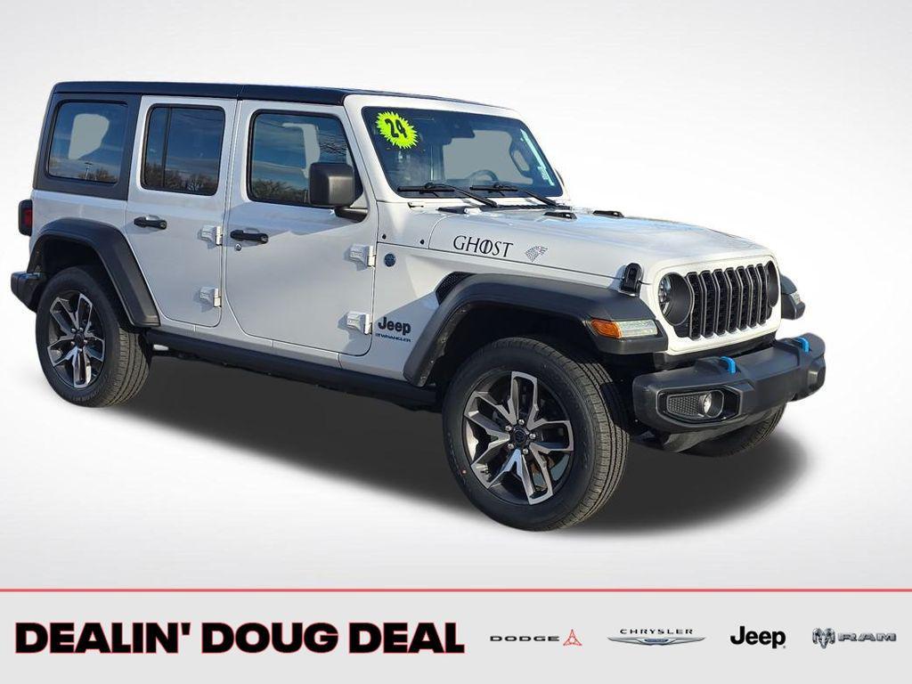used 2024 Jeep Wrangler 4xe car, priced at $31,295