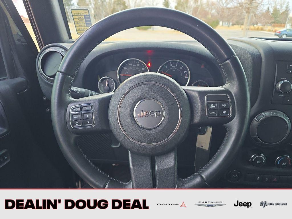 used 2017 Jeep Wrangler Unlimited car, priced at $21,495