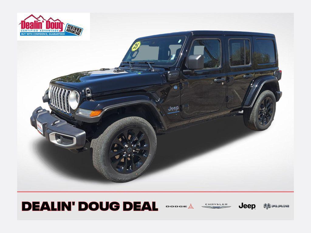 used 2025 Jeep Wrangler 4xe car, priced at $36,995
