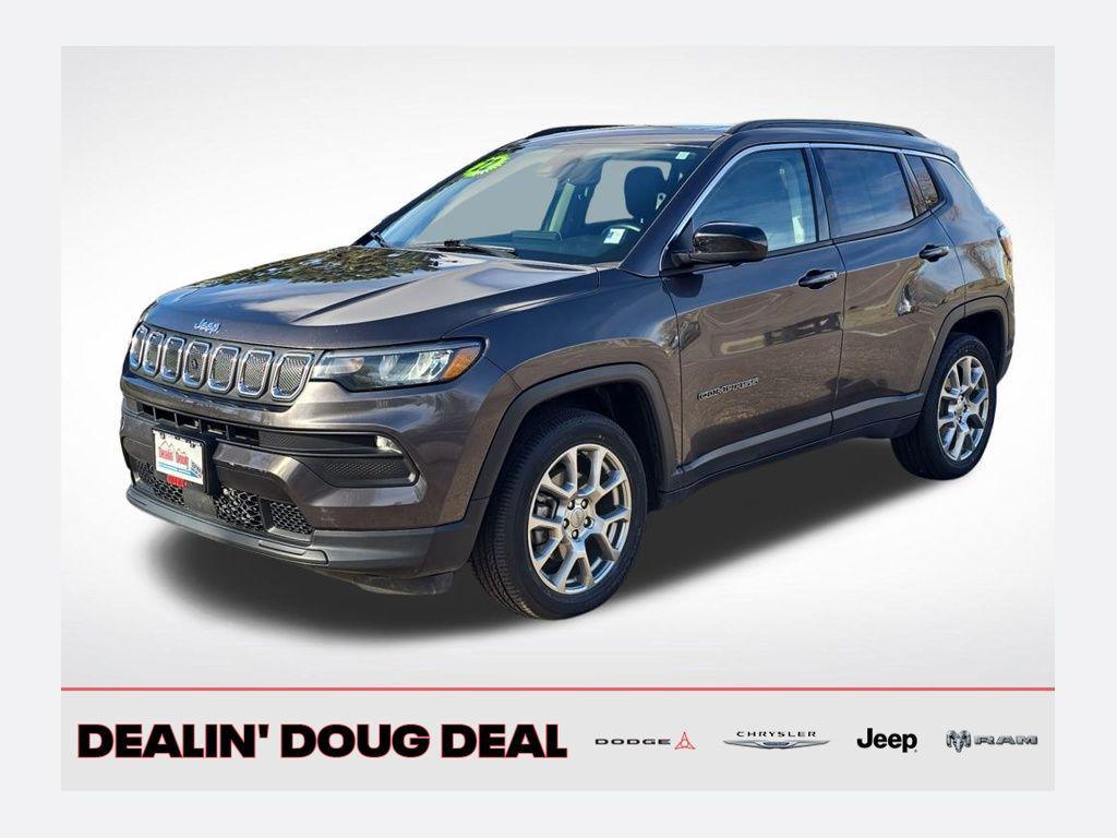 used 2022 Jeep Compass car, priced at $21,695
