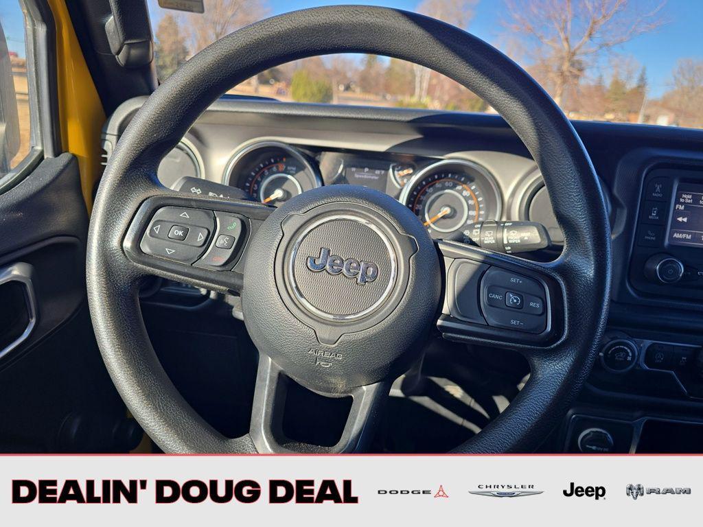 used 2021 Jeep Wrangler Unlimited car, priced at $29,495