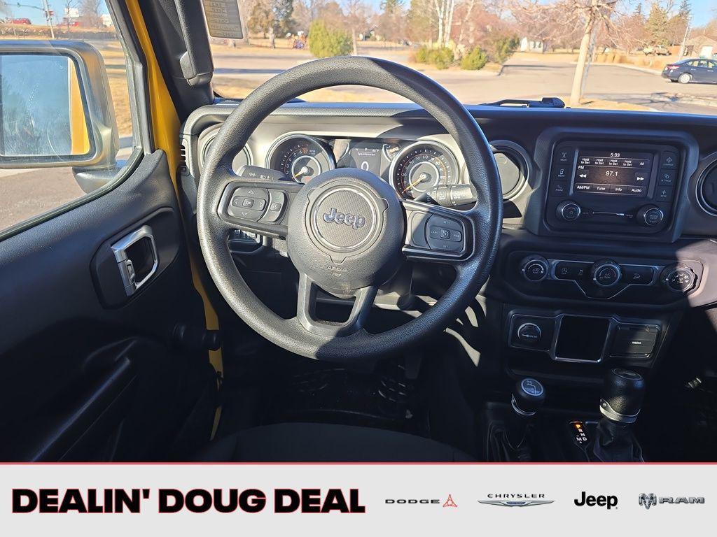 used 2021 Jeep Wrangler Unlimited car, priced at $29,495