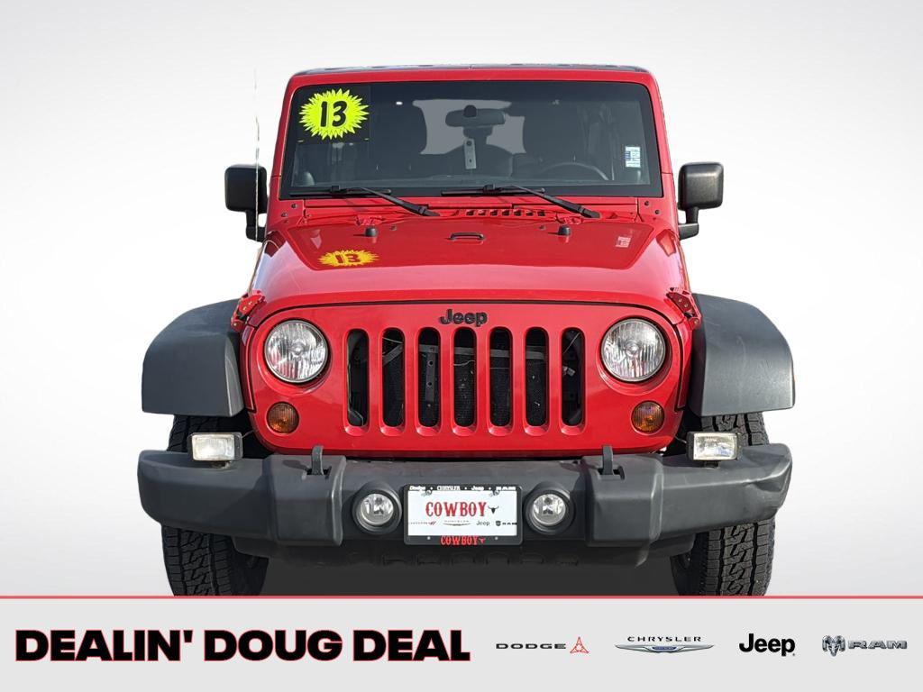 used 2013 Jeep Wrangler Unlimited car, priced at $16,995