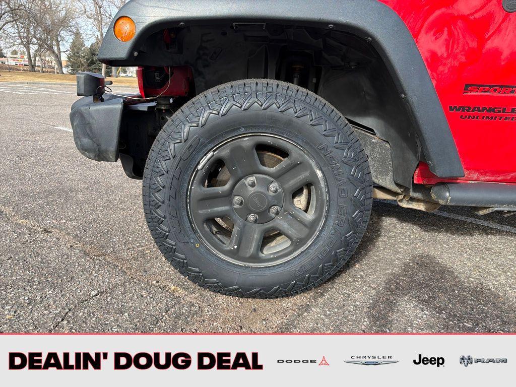 used 2013 Jeep Wrangler Unlimited car, priced at $16,995