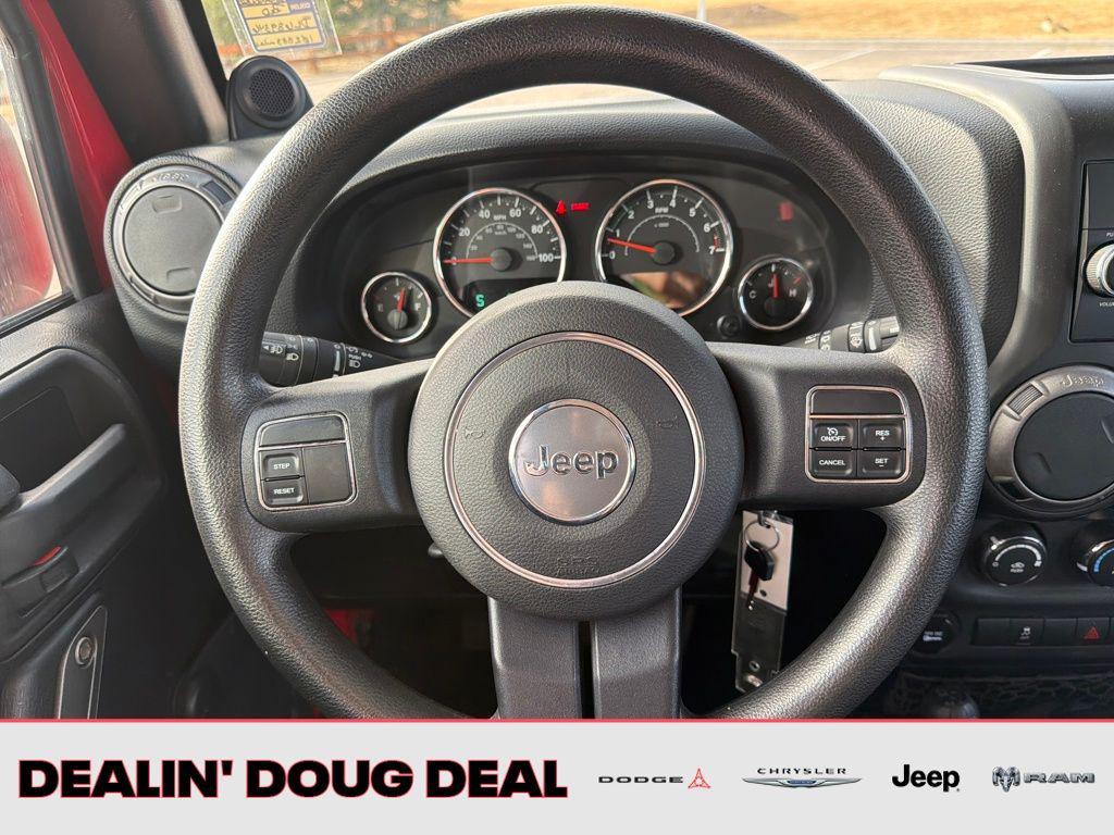 used 2013 Jeep Wrangler Unlimited car, priced at $16,995