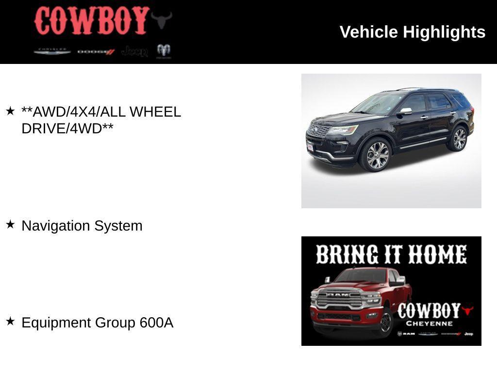 used 2019 Ford Explorer car, priced at $21,395