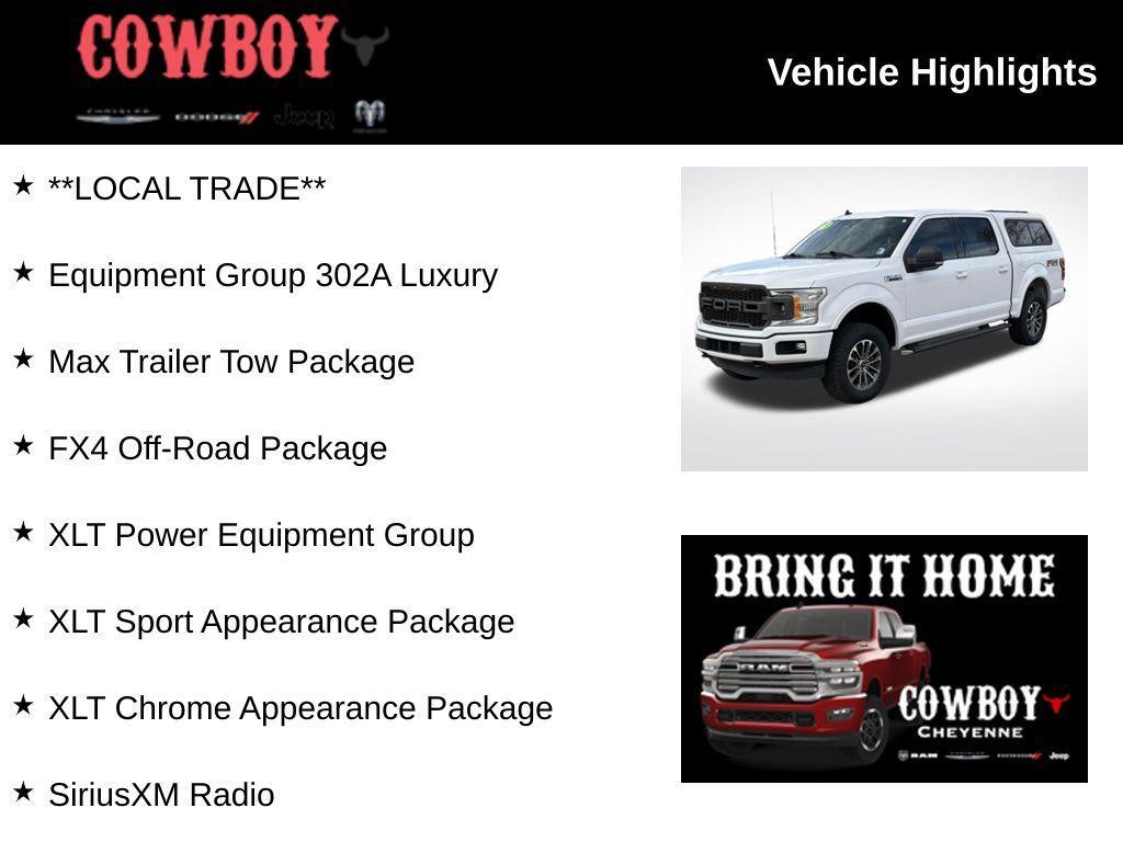 used 2019 Ford F-150 car, priced at $23,795