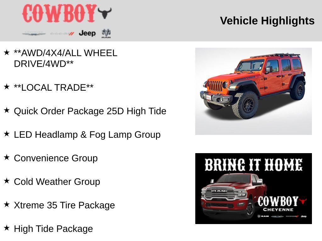 used 2023 Jeep Wrangler car, priced at $39,495