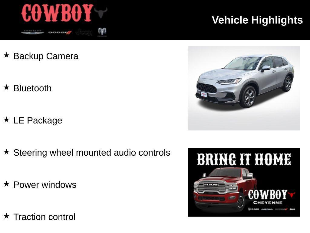 used 2026 Honda HR-V car, priced at $27,495