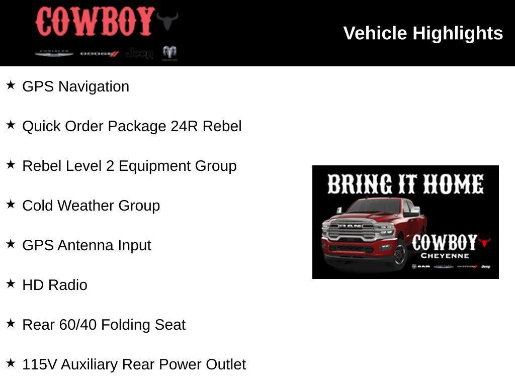 new 2026 Ram 2500 car, priced at $83,971