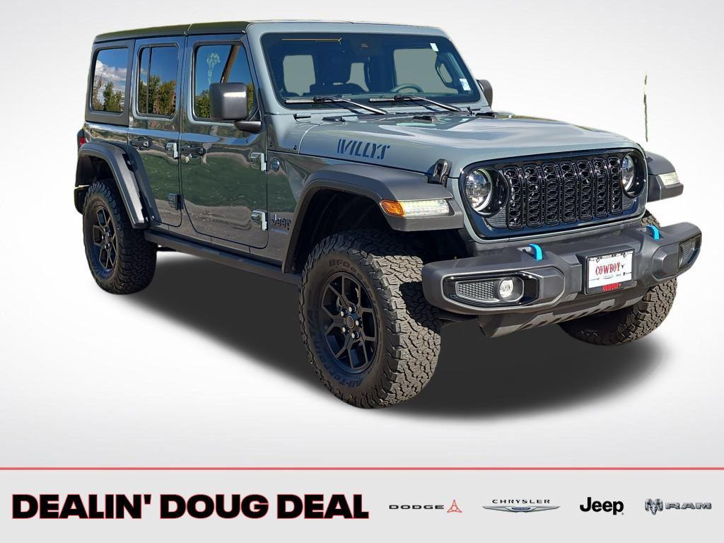 used 2024 Jeep Wrangler 4xe car, priced at $35,695