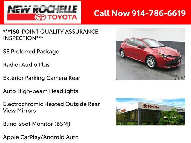 used 2021 Toyota Corolla car, priced at $18,600