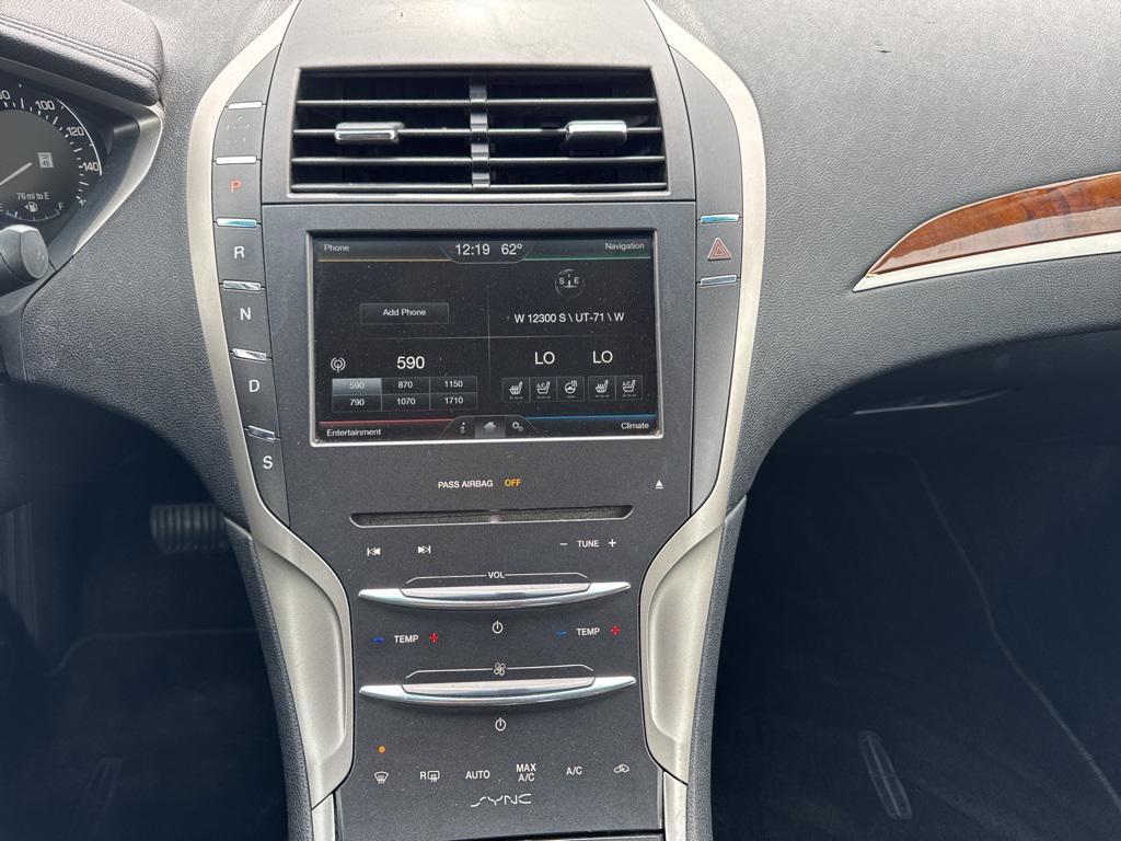 used 2016 Lincoln MKZ car, priced at $11,995
