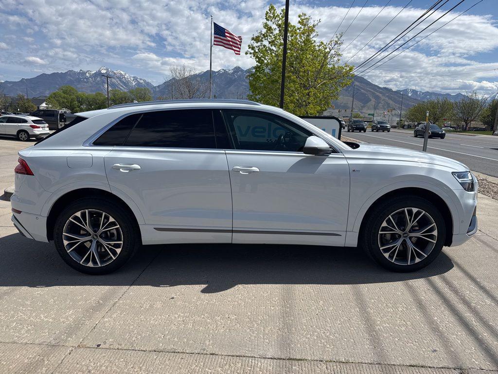 used 2021 Audi Q8 car, priced at $34,995