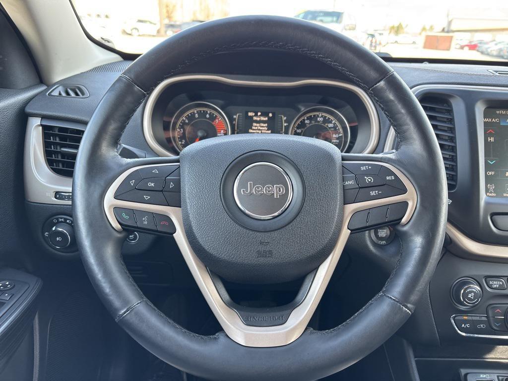 used 2017 Jeep Cherokee car, priced at $16,995