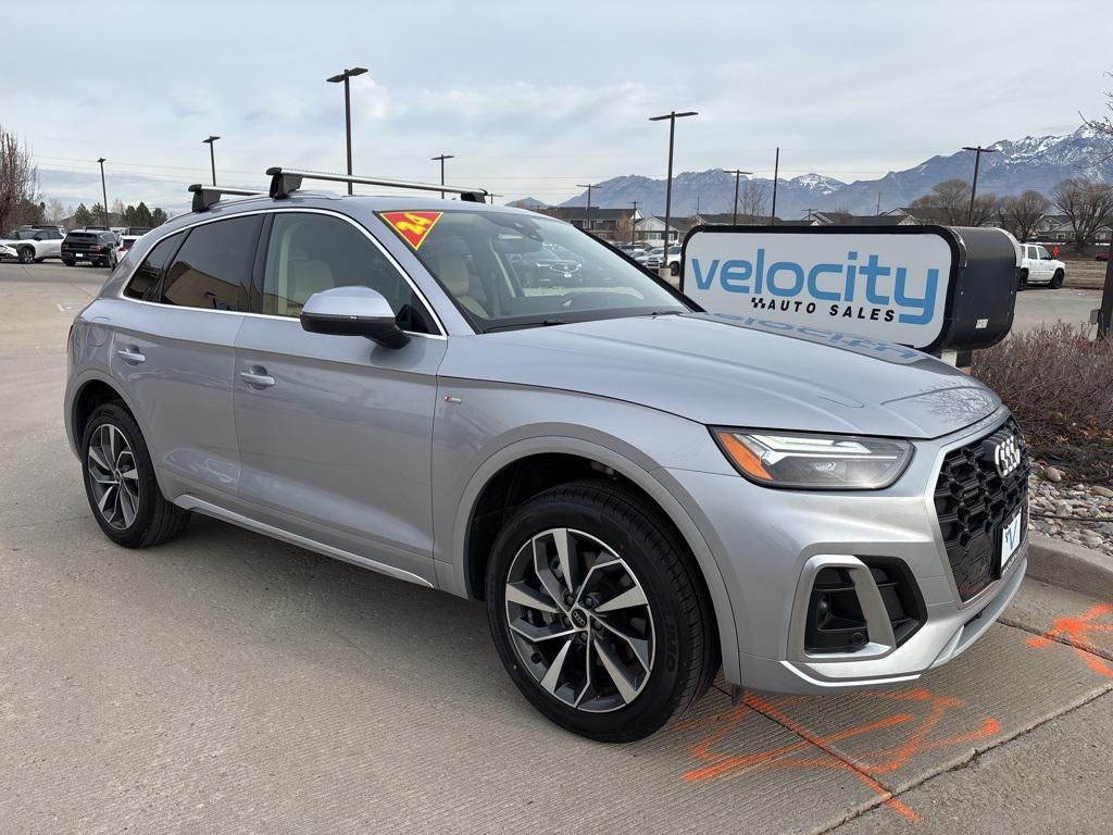 used 2024 Audi Q5 car, priced at $27,595