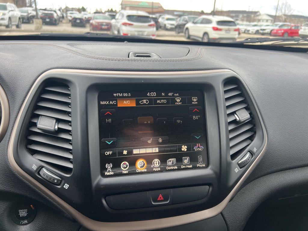 used 2017 Jeep Cherokee car, priced at $13,995