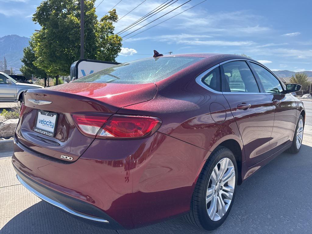 used 2015 Chrysler 200 car, priced at $8,995
