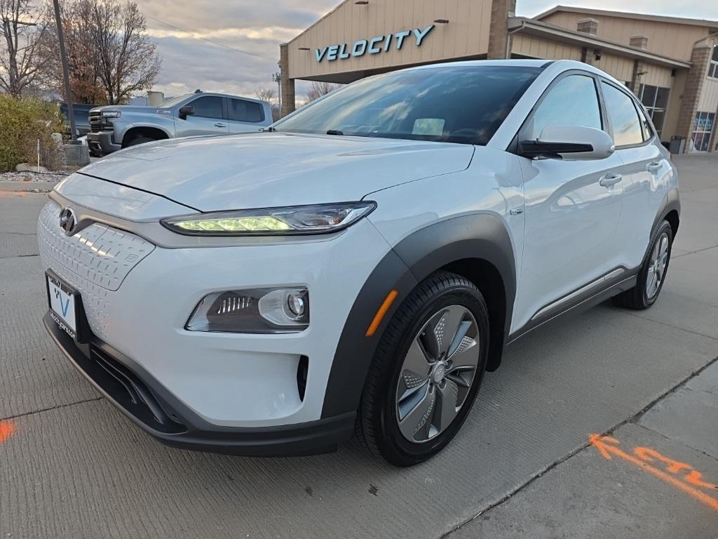used 2019 Hyundai Kona EV car, priced at $15,995